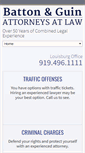 Mobile Screenshot of battonguinlaw.com